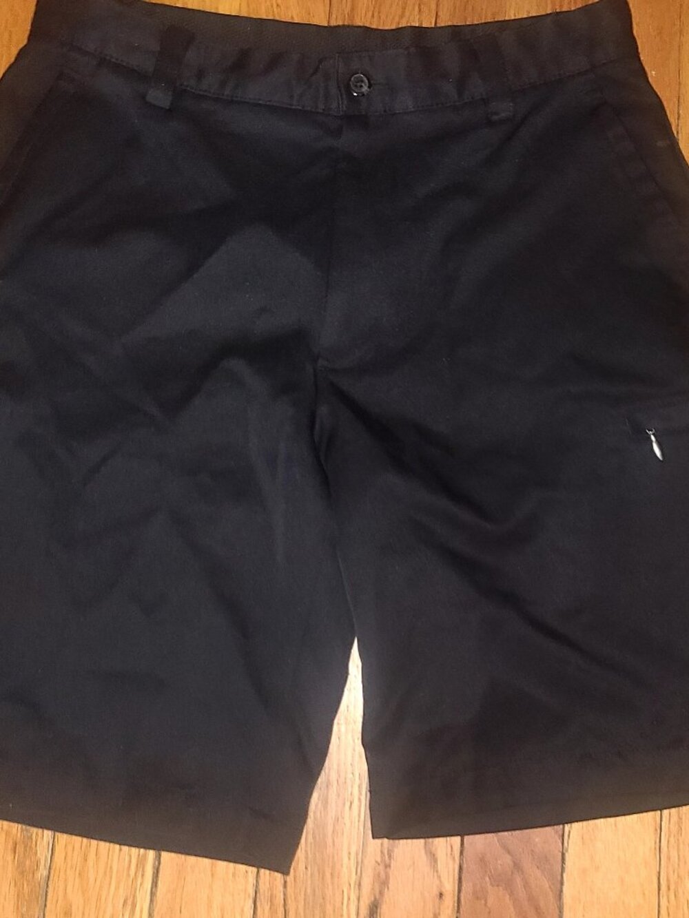 BLACK IZOD Men’s Golf Shorts SZ 30 Poly Classic Fit